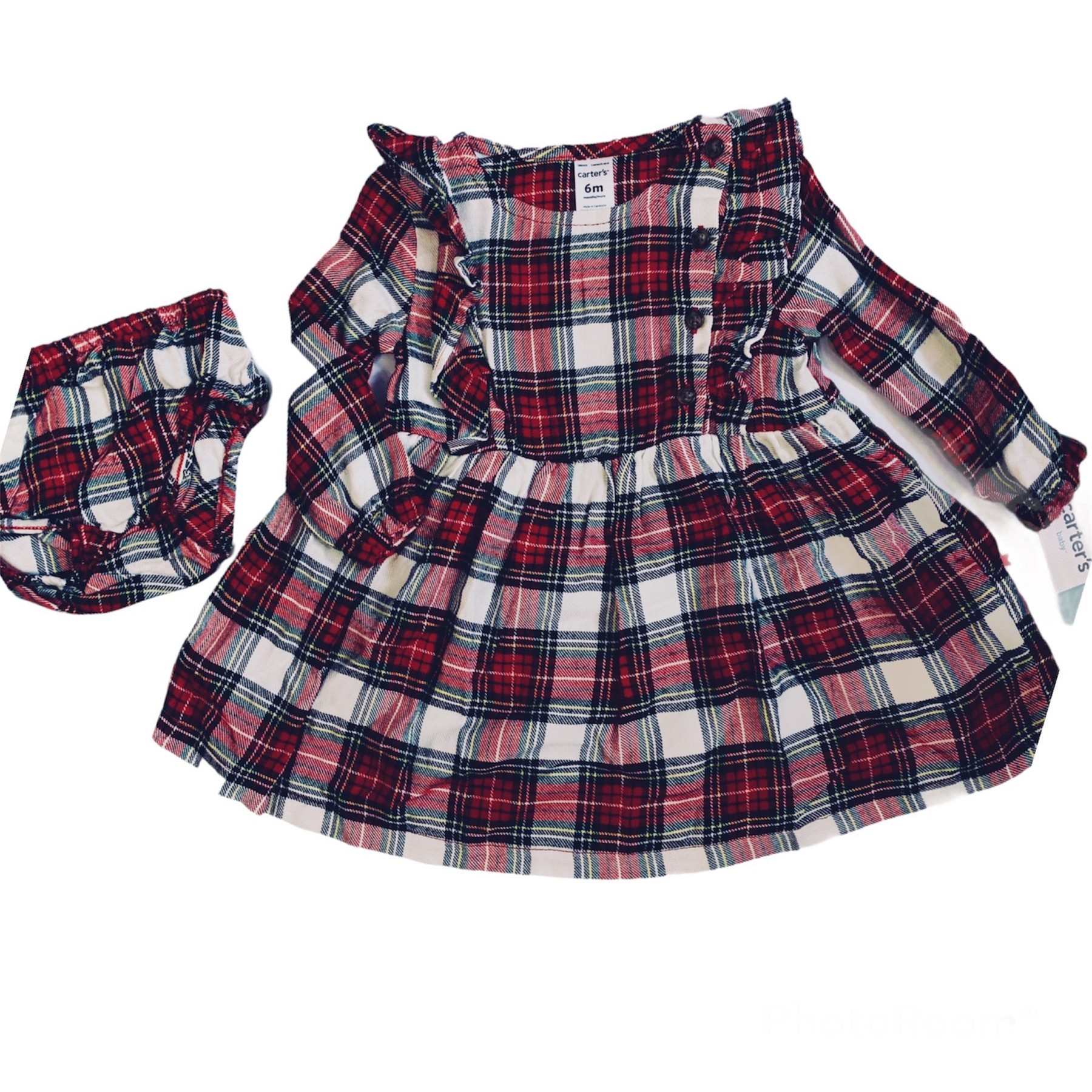

Платье Carters 6 мес 61-69 см Красное