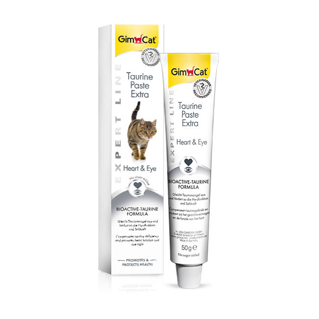 

Паста для сердца и зрения Expert Line Paste Taurine Extra 50 г GimCat BGL-GP-158
