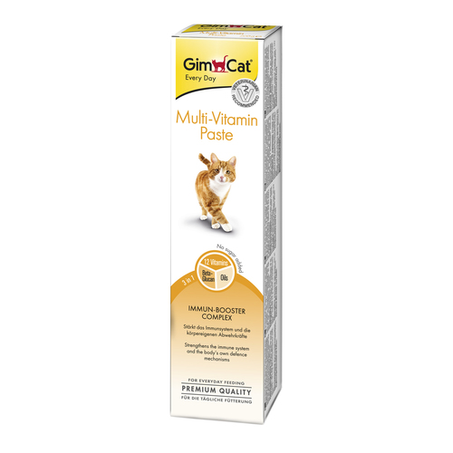 

Мультивитаминная паста с ТГОС для кошек Multi-vitamin 100 г GimCat BGL-VP-39