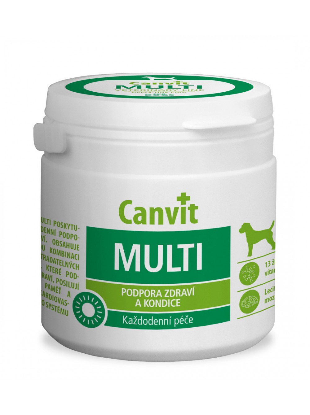 

Мультивитаминный комплекс для собак "Multi for dogs" ± 500 табл Canvit BGL-CT-12