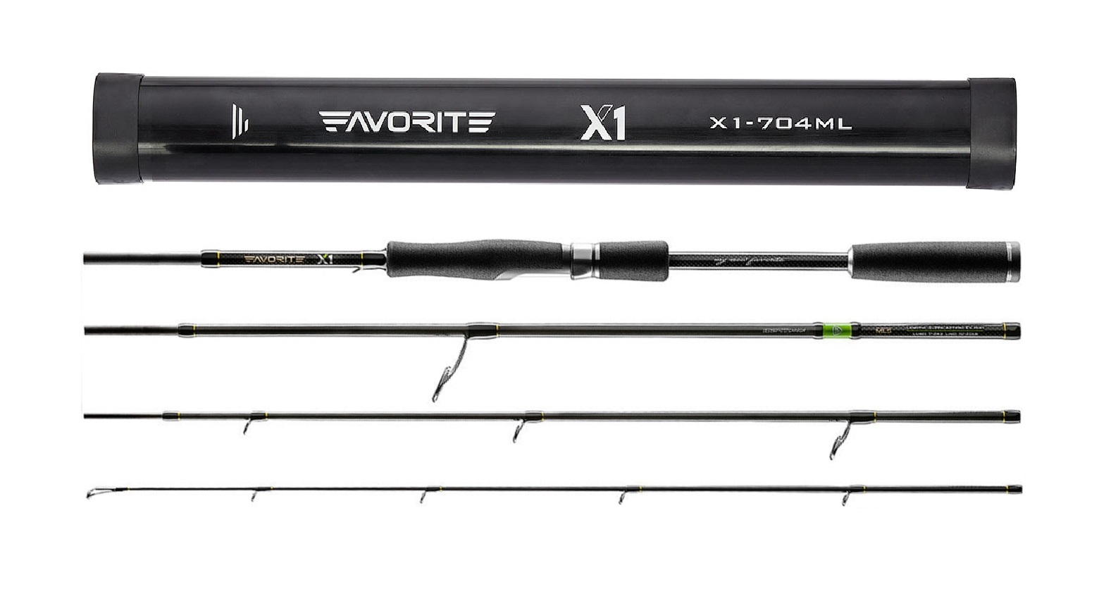 

Спиннинг Favorite X1 Travel 704ML 2.13m 4-18g (Тубус)