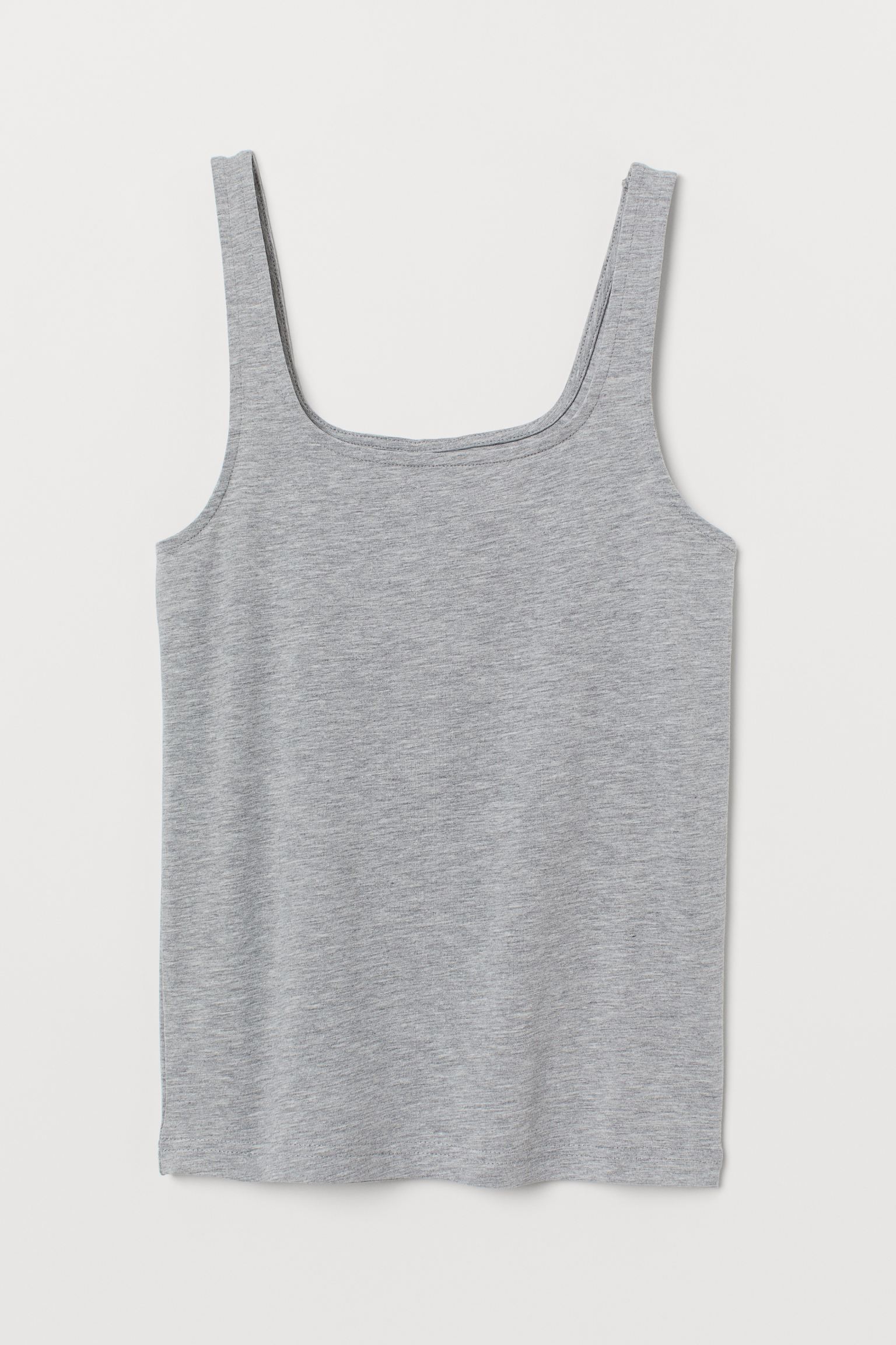 

Майка H&M  серый меланж 912795675, Майка H&M XL серый меланж 912795675