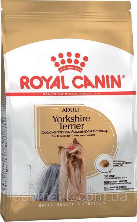 

Сухой корм Royal Canin Yorkshire Terrier Adult для взрослых собак старше 10 месяцев 3 кг (3182550799768)
