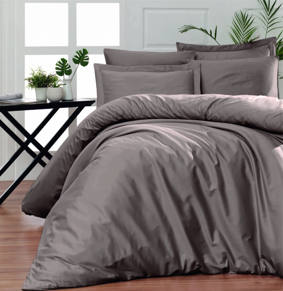 

Комплект постельного белья First Choice Satin Cotton Евро сатин арт.2040_snazzy_vizon