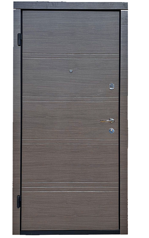 

Входные двери МСМ Победа 82 Каштан горизонт 860, левые (108-14)