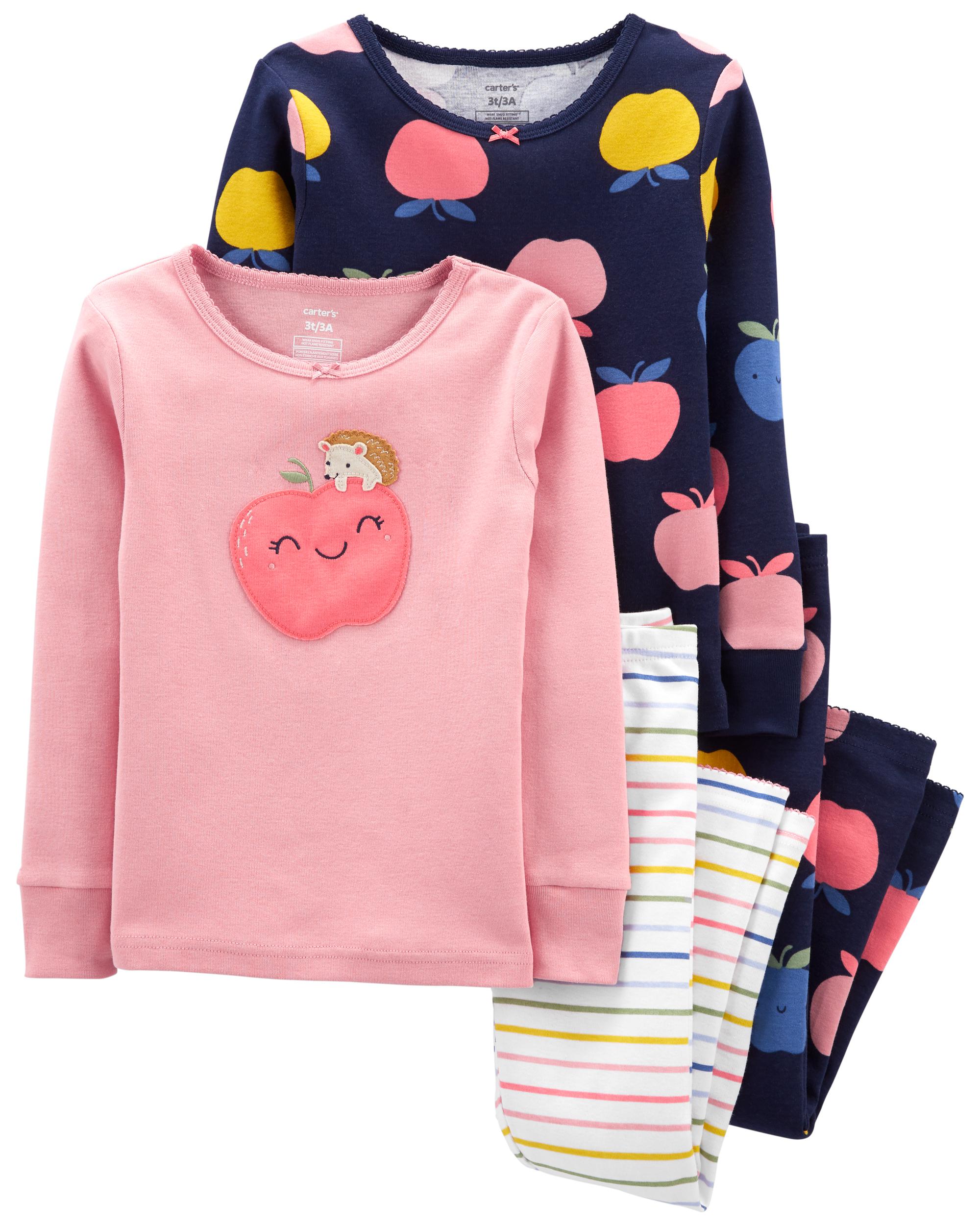 

Пижама Carters 5 лет 105-112см 2M064810 2шт Розовый Синий