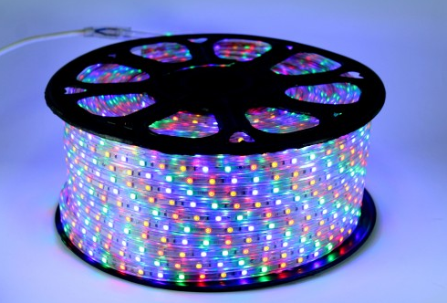 

LED лента 5050 RGB тёплый жёлтый бухта 100 м