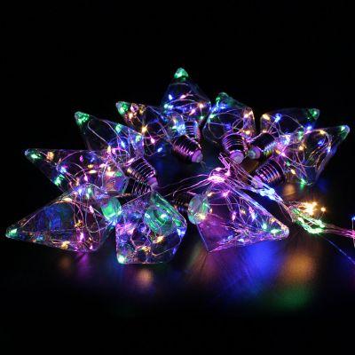 

Гирлянда Xmas в виде Лампочки ромб150 Led Мультицветная 8CM 3M1,5M