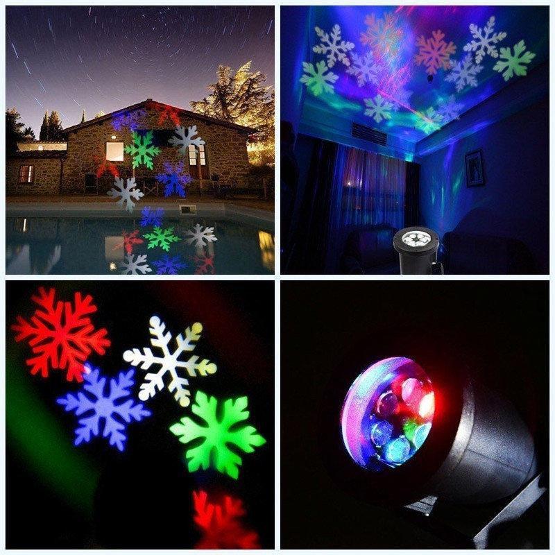 

Проектор лазерный Star Shover СНЕГ Not waterproof two card Christmas lights