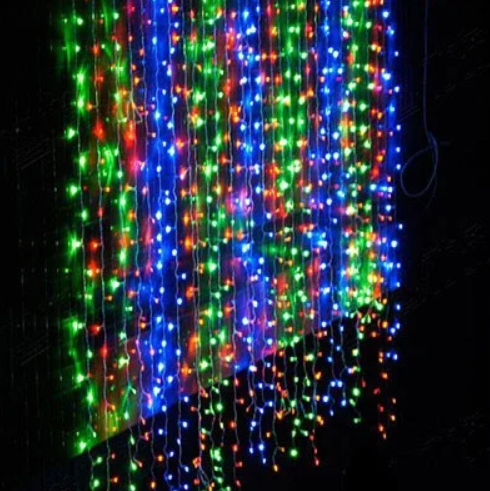 

Гирлянда Xmas LED (Водопад 2M*2M) 200-M-2 Мультицветная