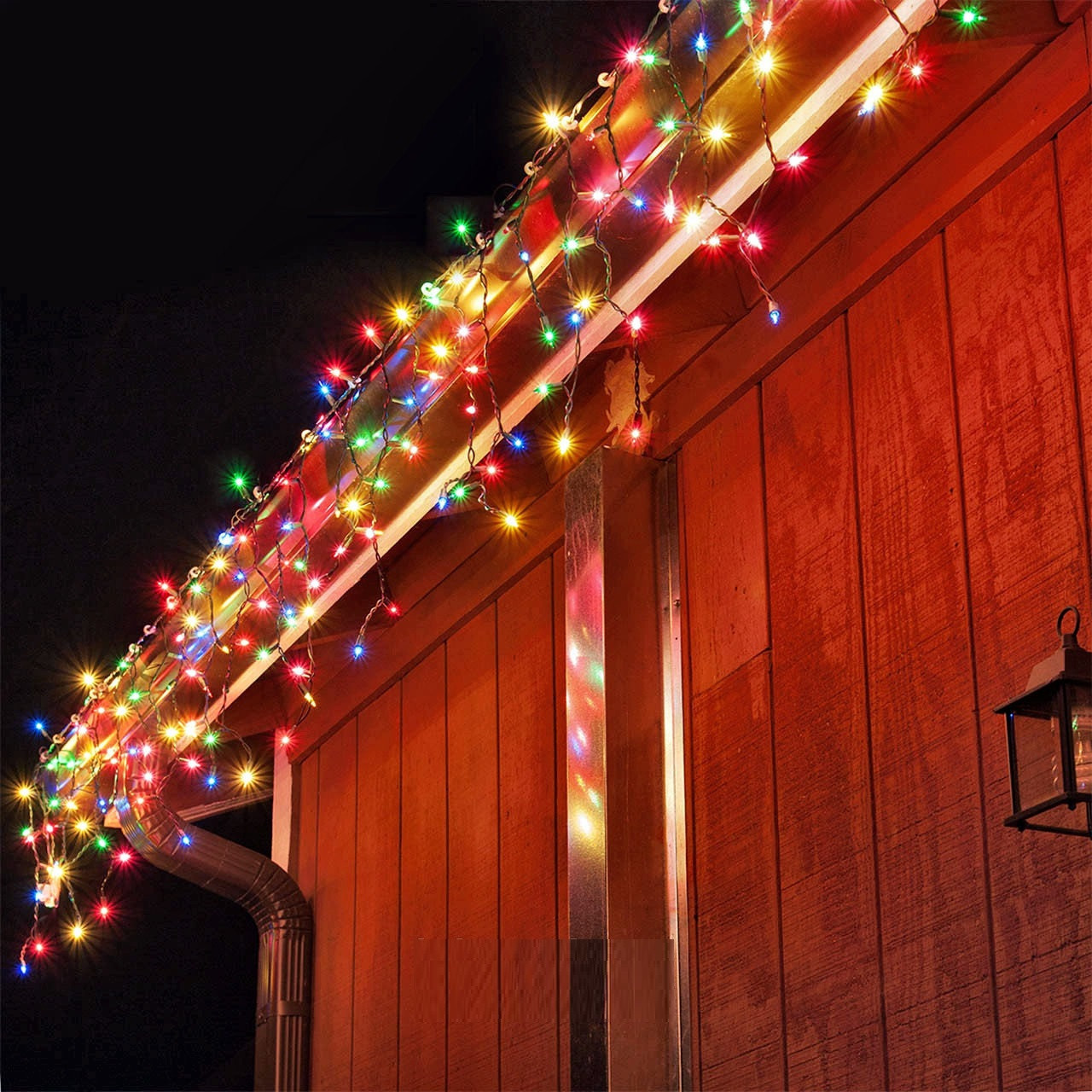 

Гирлянда Xmas LED 120 3.3Line Short curtain (Сосульки/Бахрома) M-2 Мультицветна 5 Mетров Ул.+соед
