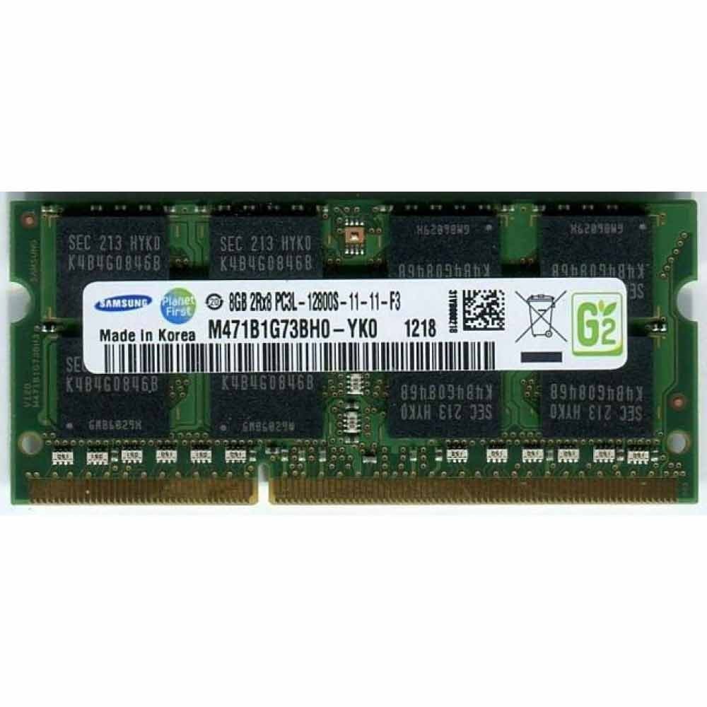 

пам'ять Samsung DDR3L-1600 8GB SO-DIMM PC3-12800 (M471B1G73BH0-YK0)