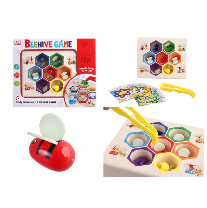 

Настольная игра TOYS для детей Веселый улей 6870 (176902)