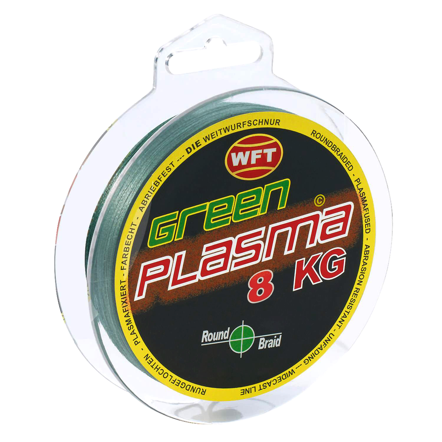 

Плетений шнур WFT Plasma green 8kg 0.08mm 150m (1D-C 608-008)