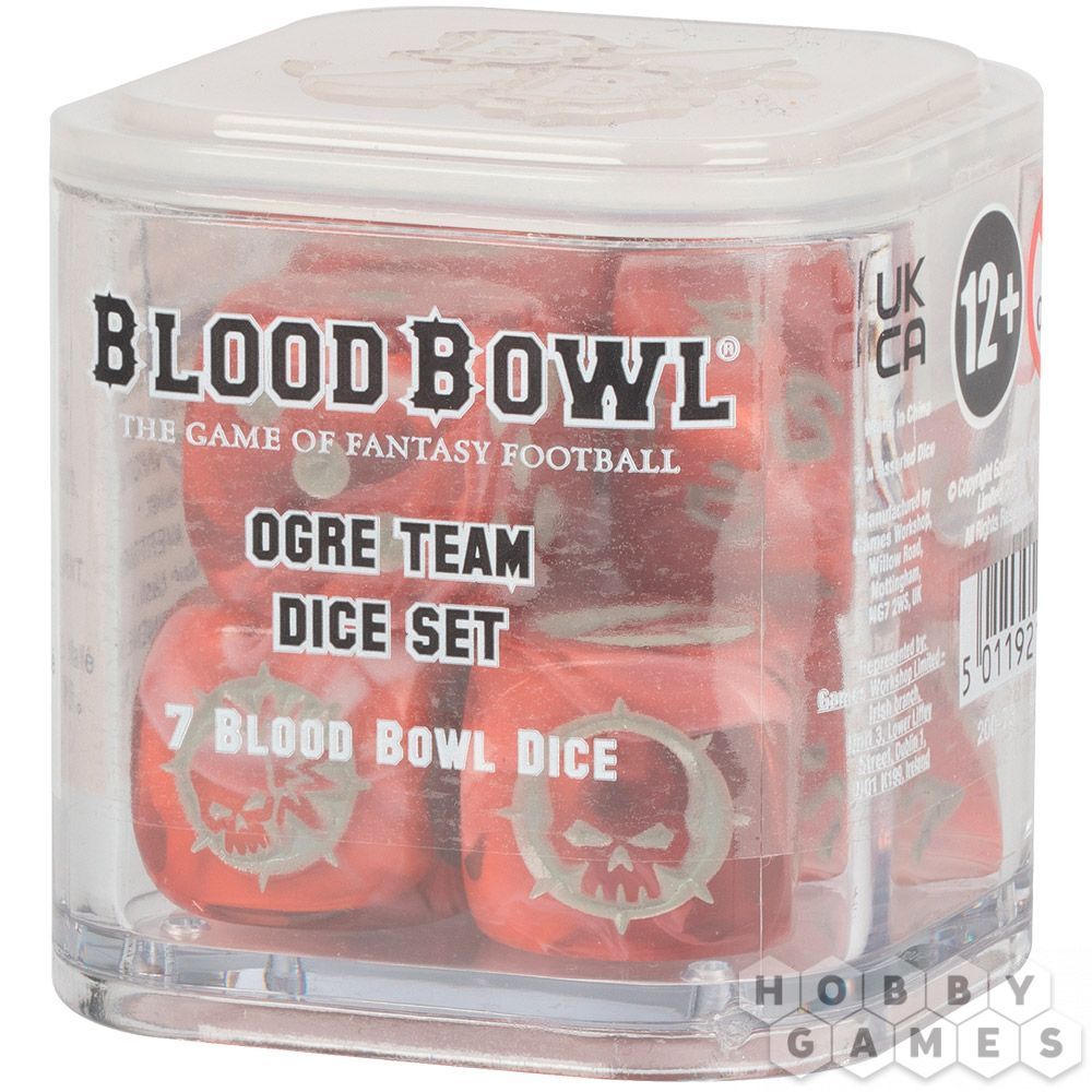 

Настольная игра Games Workshop BLOOD BOWL: OGRE TEAM DICE (99220913003) (5011921157730)