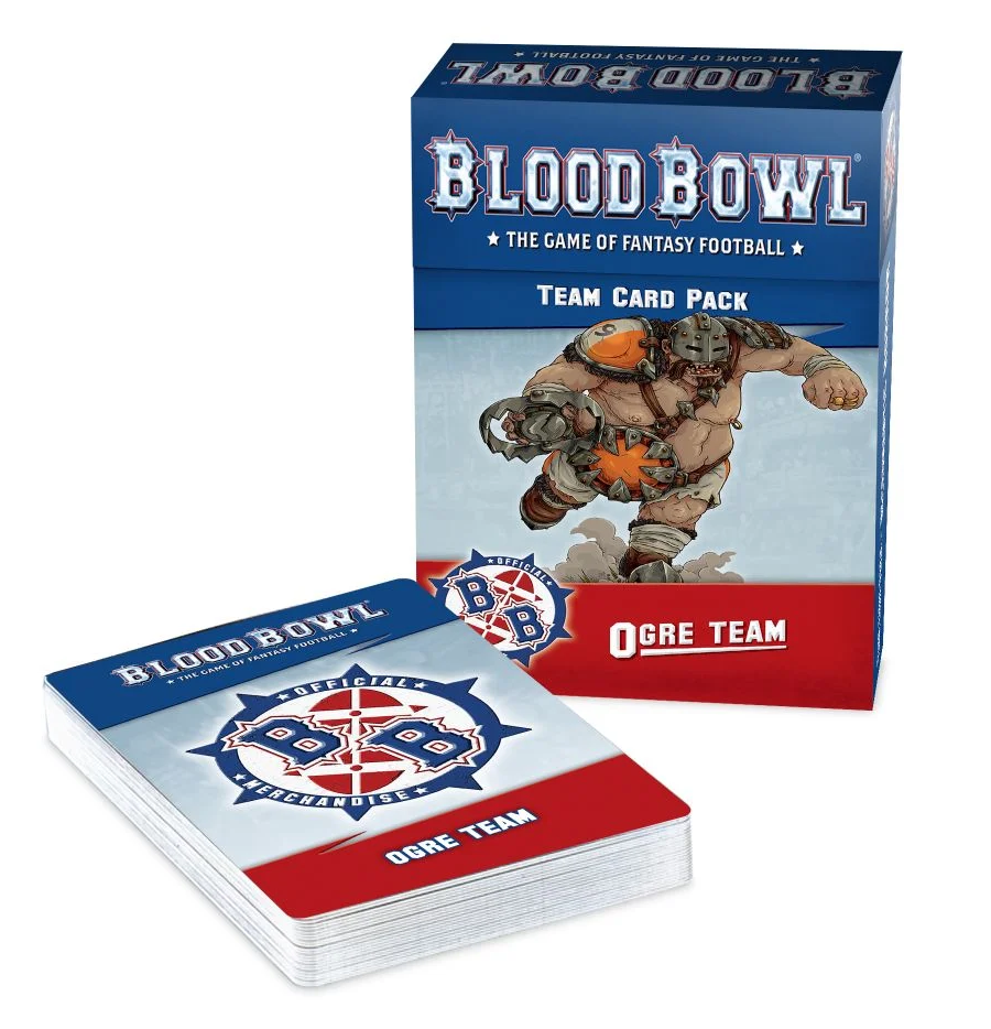 

Настольная игра Games Workshop BLOOD BOWL OGRE TEAM CARD PACK (60050913001) (5011921165520)