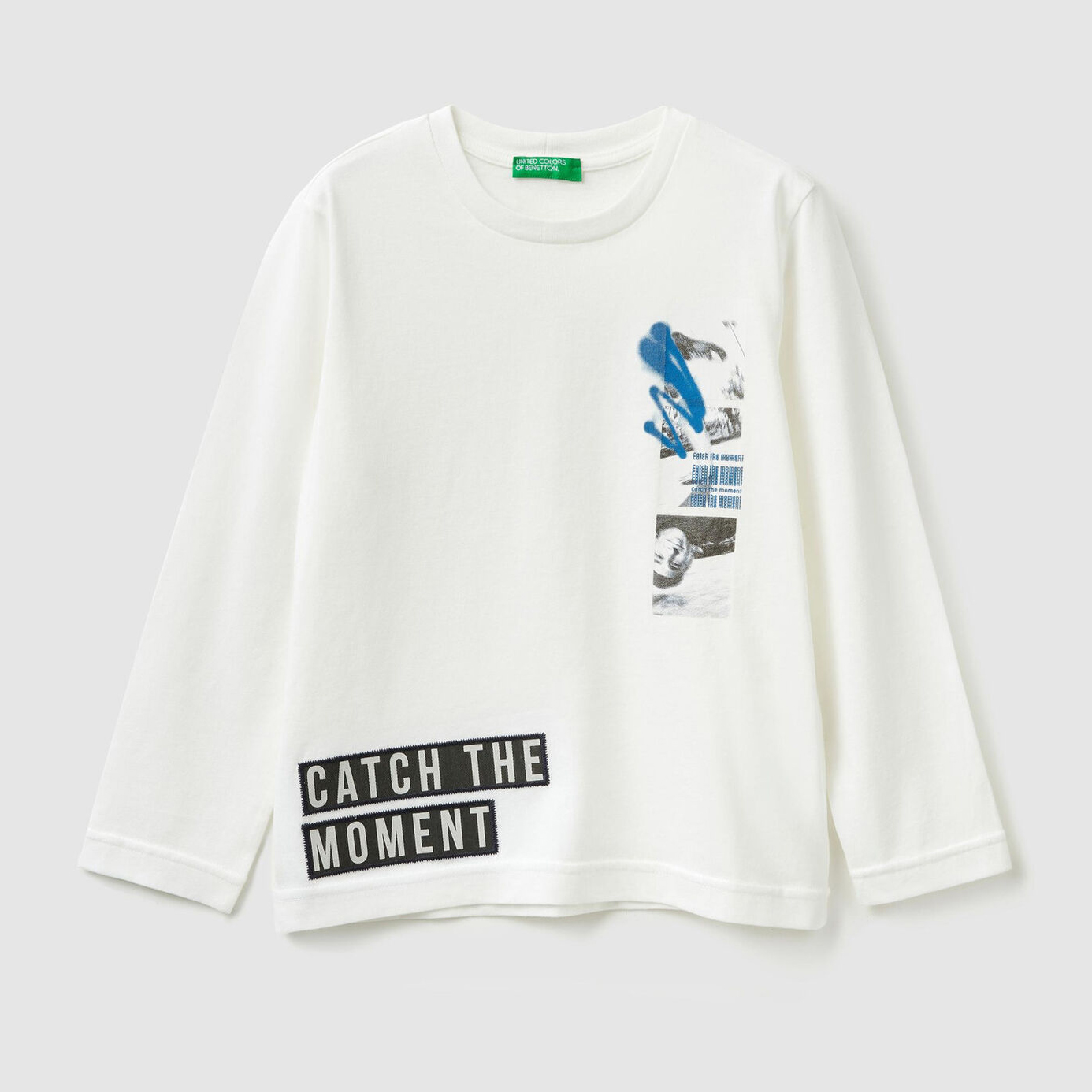 

Футболка с длинными рукавами United Colors of Benetton 3096C14Z4.G-074 140 см L