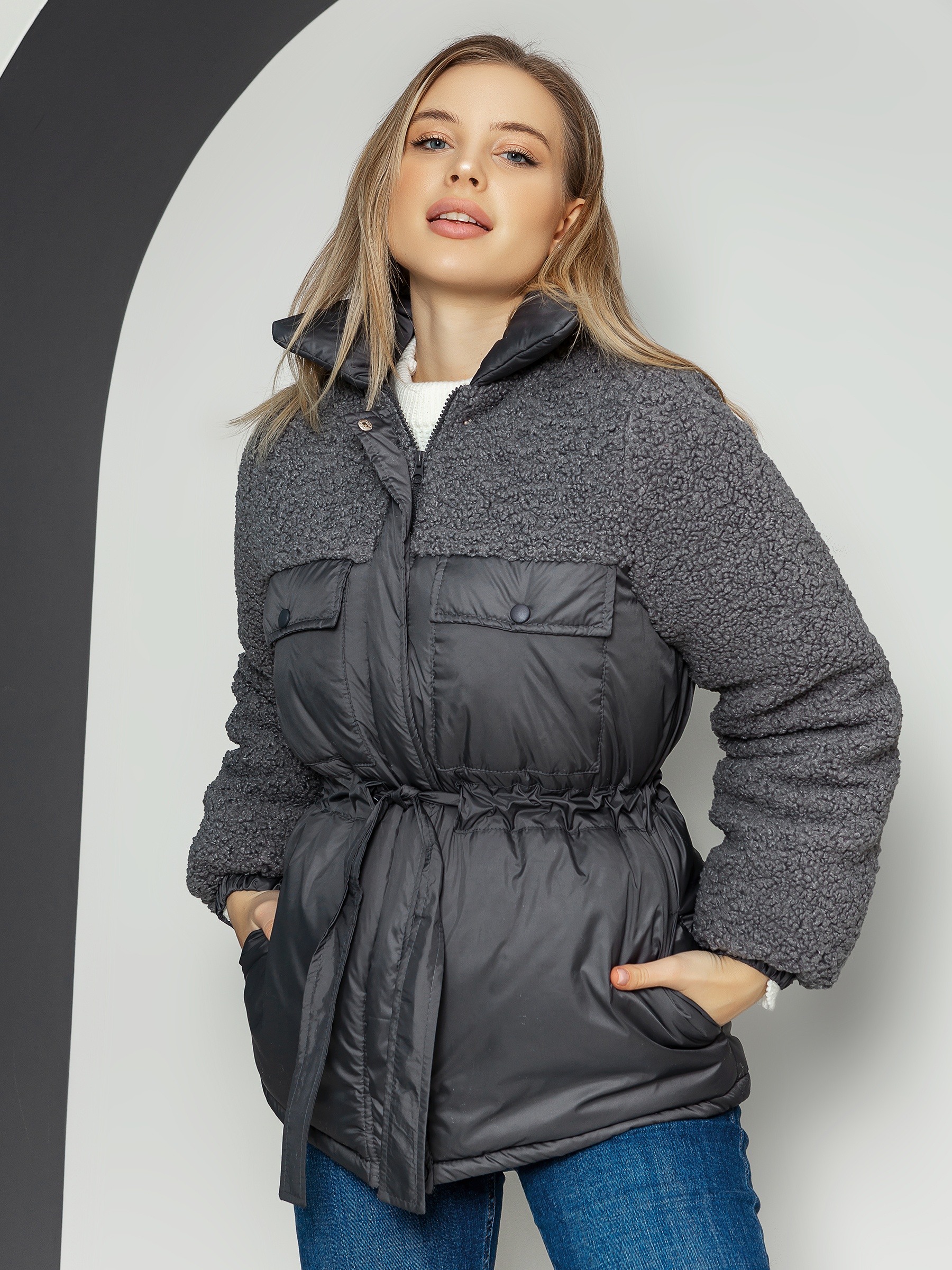 

Куртка Larionoff Lama  Серая, Куртка Larionoff Lama 42-44 Серая