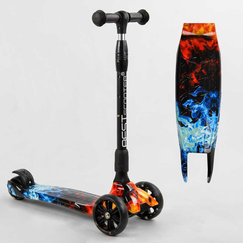 

Самокат трехколесный Best Scooter 76-455