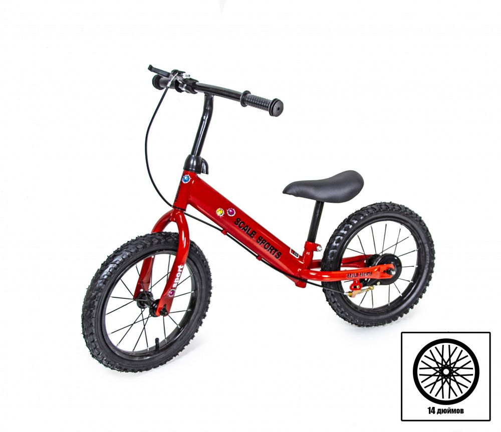 

Велобег Scale Sports 14" Красный Цвет