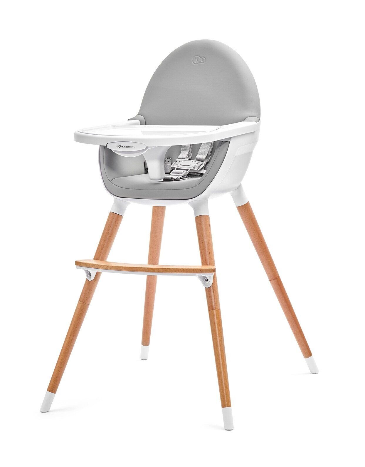 

Стульчик для кормления 2 в 1 Kinderkraft Fini Gray (KKKFINIGRY0000)