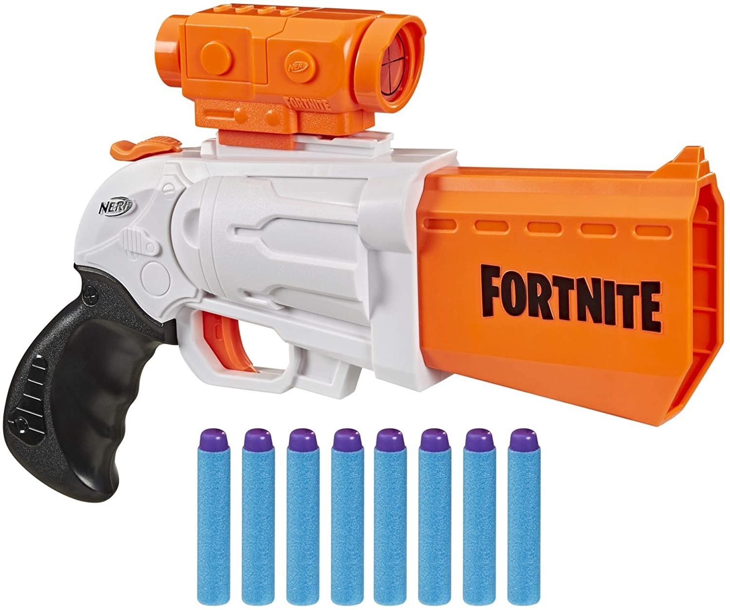 

Бластер c прицелом Nerf Fortnite SR Blaster (E9391)