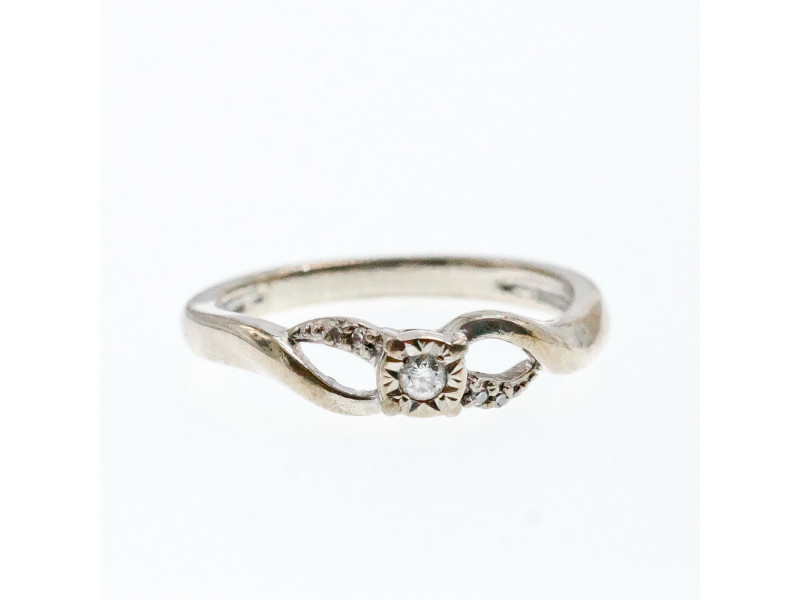 

Серебряное кольцо 925 проба с белым Сапфиром Нежность Натуральный Sky Jewelry 002364