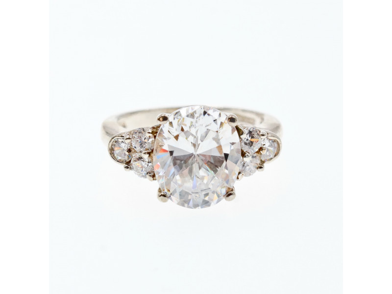 

Серебряное кольцо с фианитами Сияние Sky Jewelry 002641