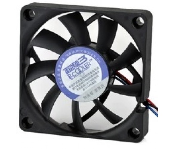 

Вентилятор PCCooler F72 (16392), 70х70х15мм, 3-pin+Molex, Black