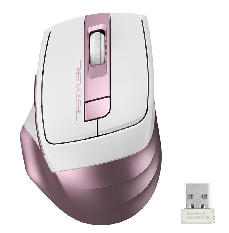 

Мышь беспроводная A4Tech FG35 Pink USB