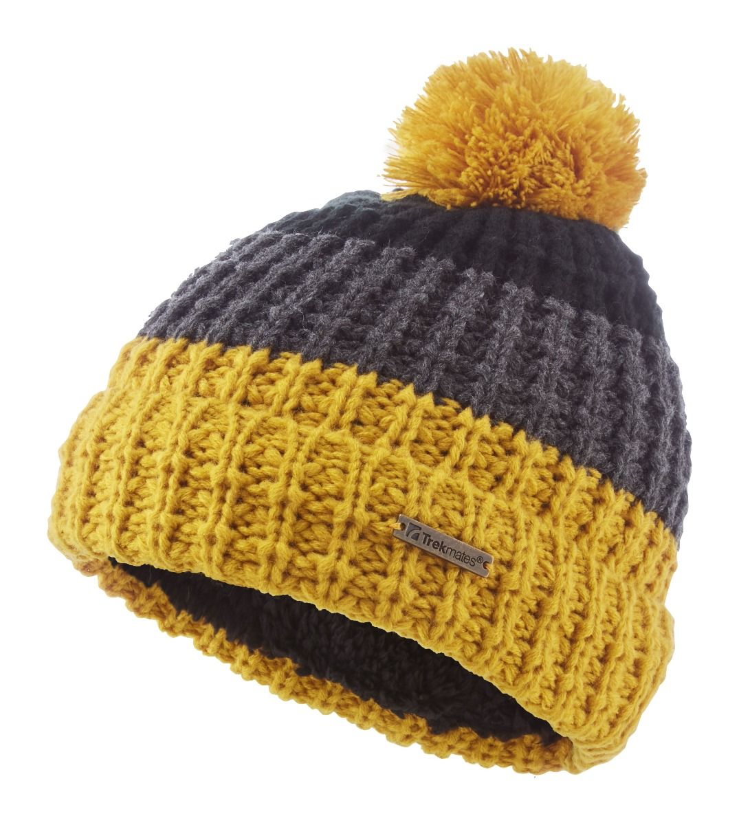 

Шапка Trekmates Jack Knitted Hat Junior дитяча жовта
