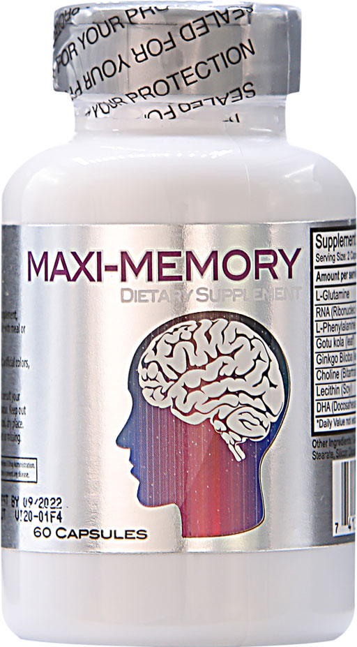 

Витамины Nu-Health MAXI-MEMORY активатор памяти и мозга NCB 60 капсул (741360390744)