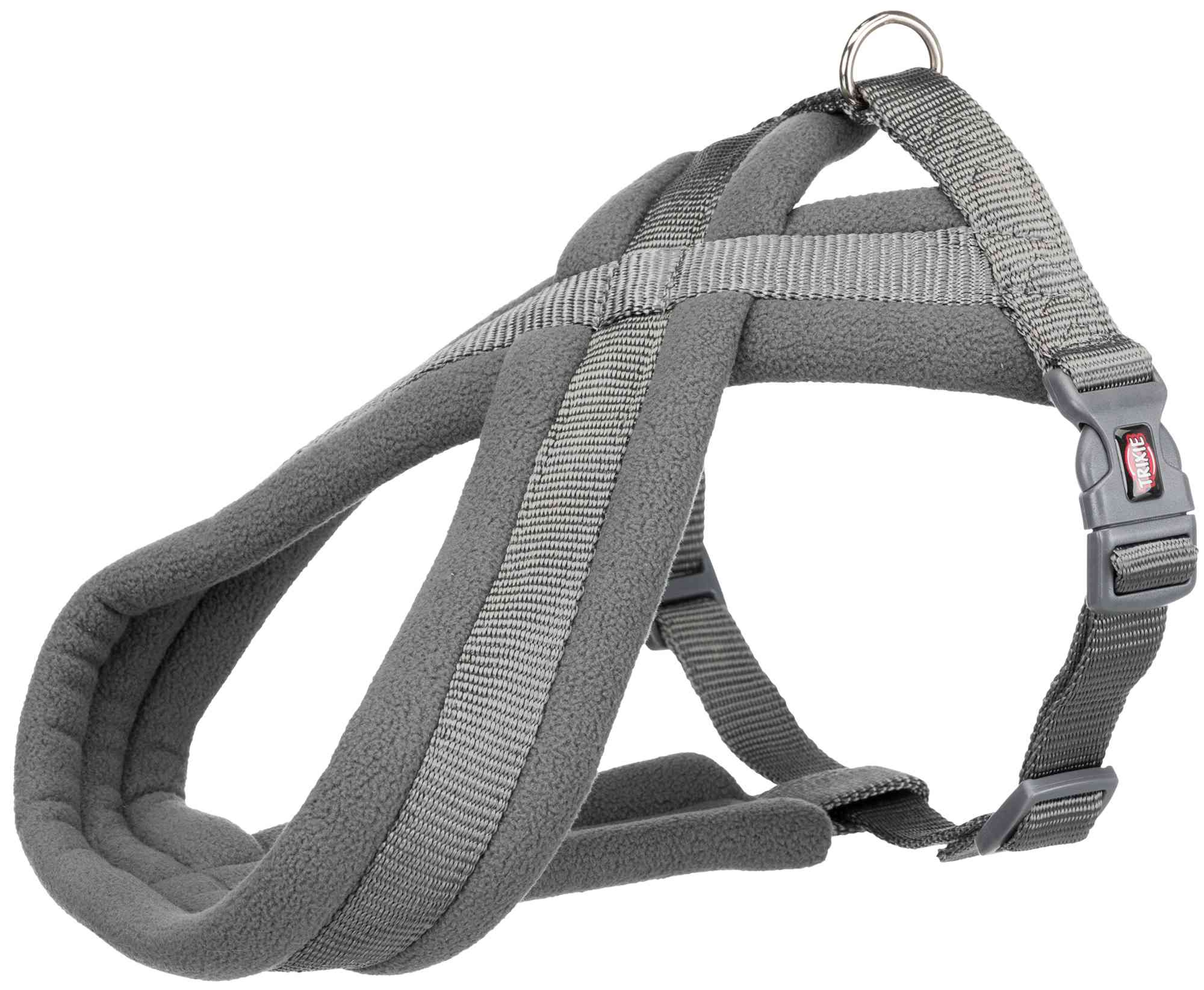 

Шлея для собак нейлоновая графитовая Premium Touring Harness 50–80 см/ 25 мм Trixie BGL-TX-1349