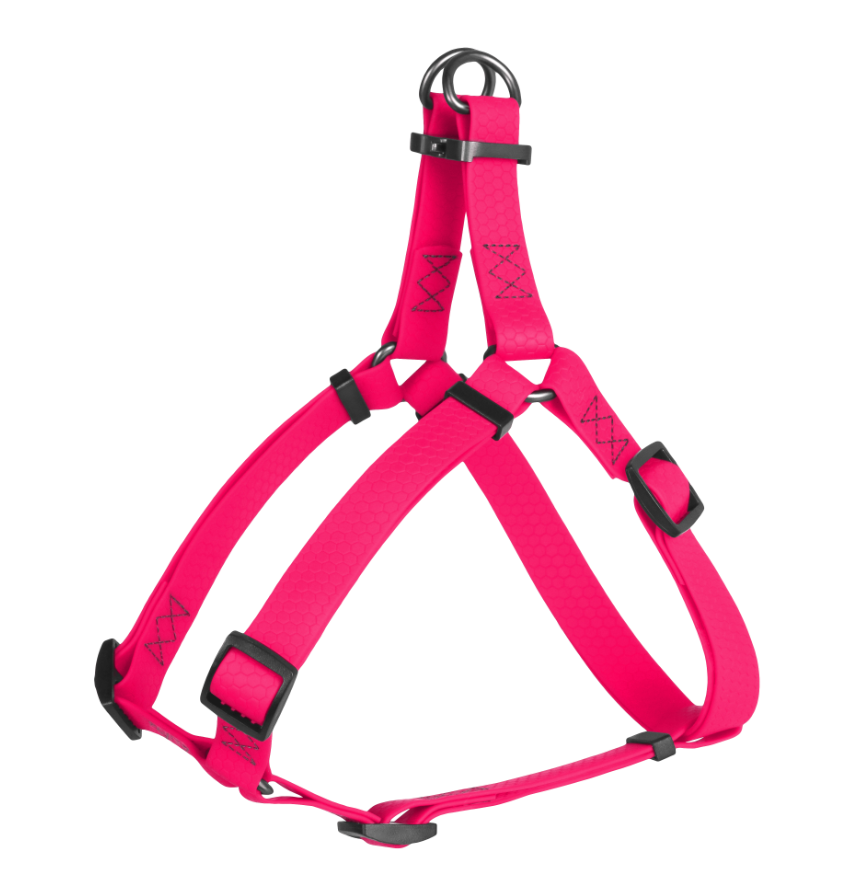 

Шлея для собак водостойкая розовая Waterproof WAUDOG ш. 20 мм, дл. 50-80 см WAUDOG BGL-WD-3116