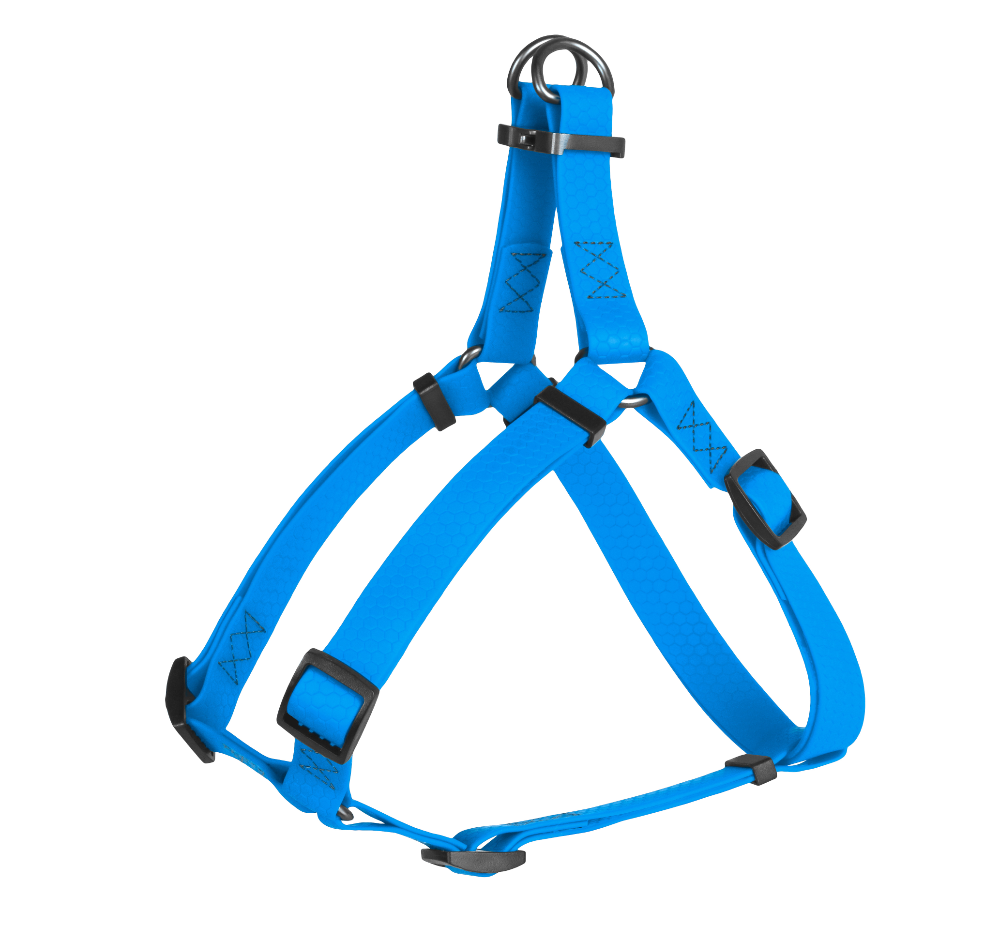 

Шлея для собак водостойкая голубая Waterproof WAUDOG ш. 25 мм, дл. 60-90 см WAUDOG BGL-WD-3108