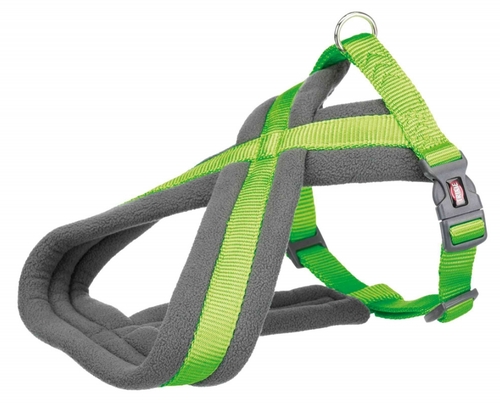 

Шлея для собак нейлоновая ярко-зелёная Premium Touring Harness apple M (45–70 см/ 25 мм) Trixie BGL-TX-2746