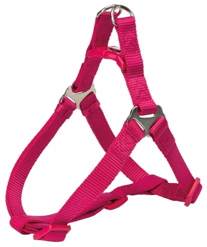 

Нейлоновая шлея-петля фуксия Premium One Touch Harness fuchsia S (40-50 см) Trixie BGL-TX-2677