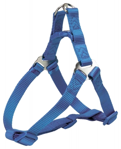 

Нейлоновая шлея-петля синяя Premium One Touch Harness royal blue XL (80-100 см) Trixie BGL-TX-2702