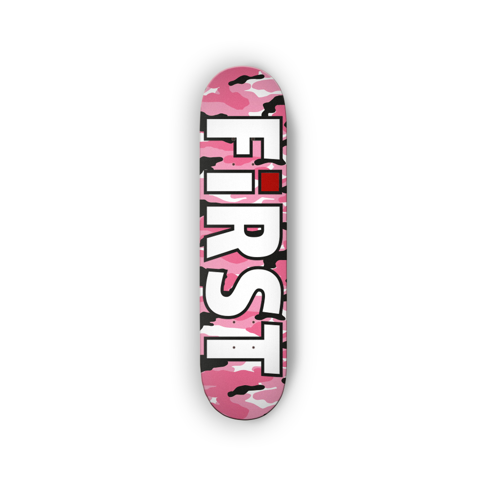 

Дека для скейта First Pink Camo 8,25