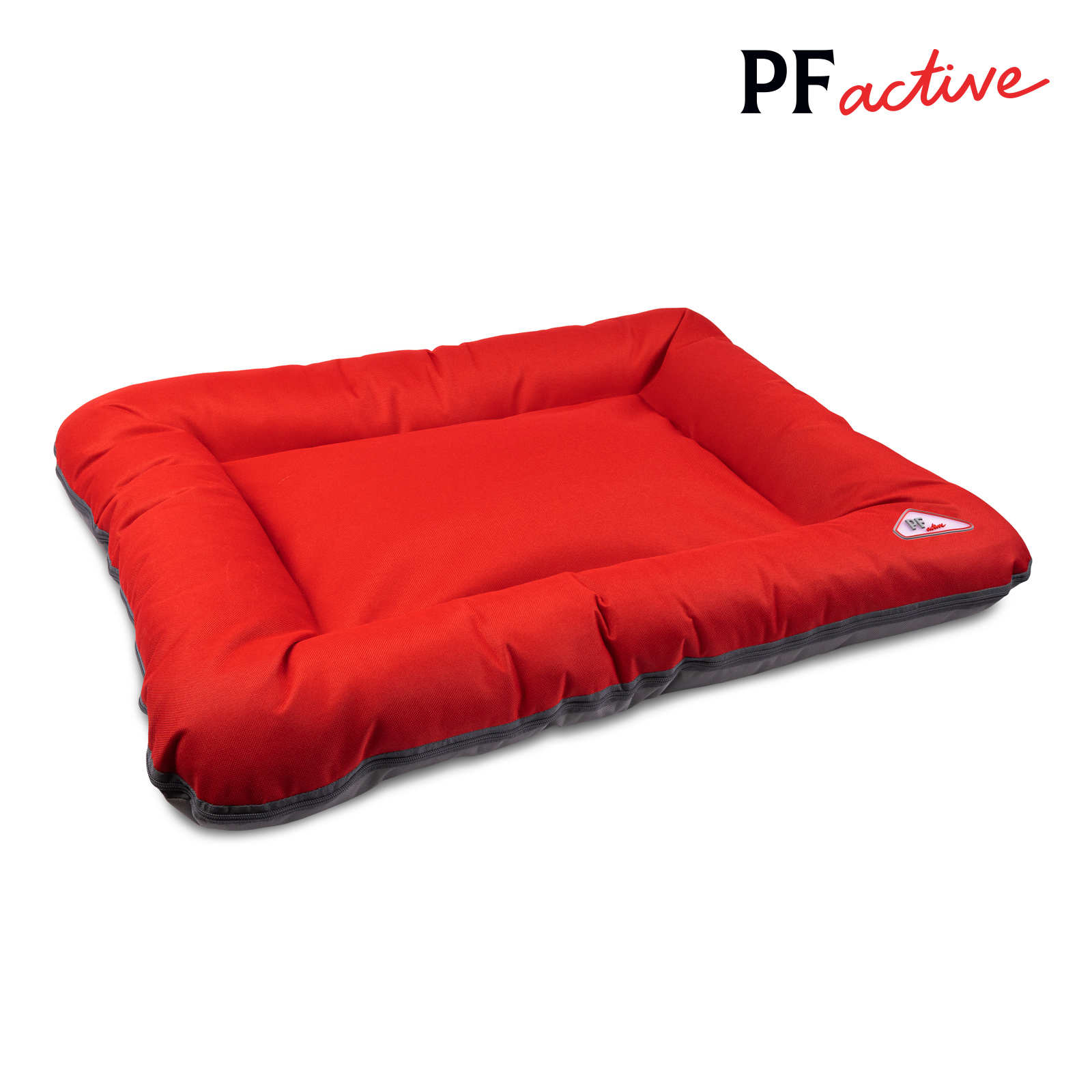 

Лежанка для собак АСКОЛЬД красно-серый BED ASKOLD 80 x 60 x 13 см Pet Fashion BGL-PF-1092
