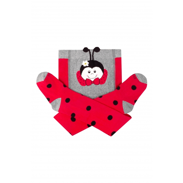 

Колготки демисезонные для девочки DUNA 86 - 92 см красный