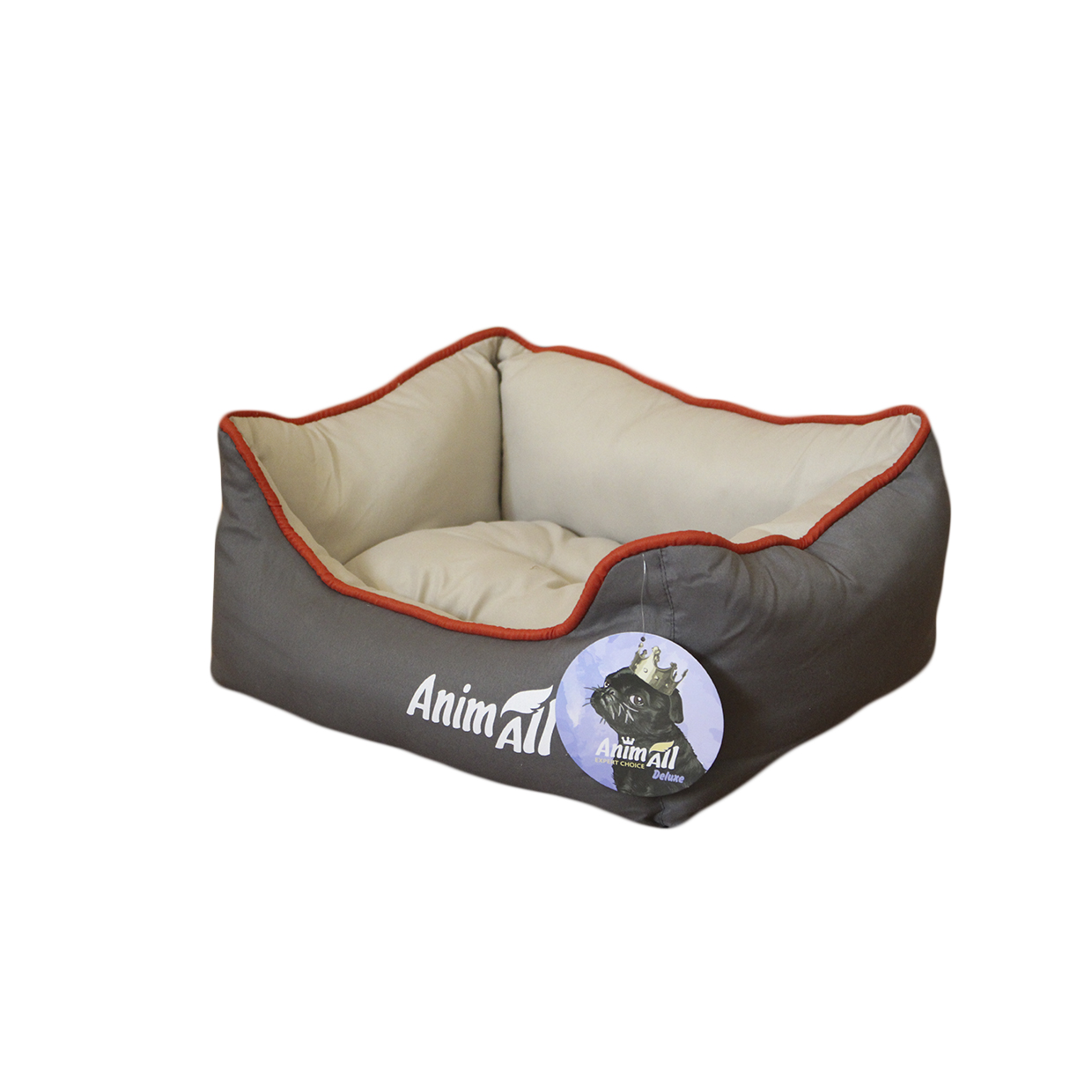 

Лежак для собак серый AnimAll Nena S 45 x 35 x 16 см AnimAll BGL-AL-89