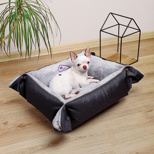 

Лежак для собак и кошек Bed SIMON 52х42х18 см Pet Fashion BGL-PF-1035