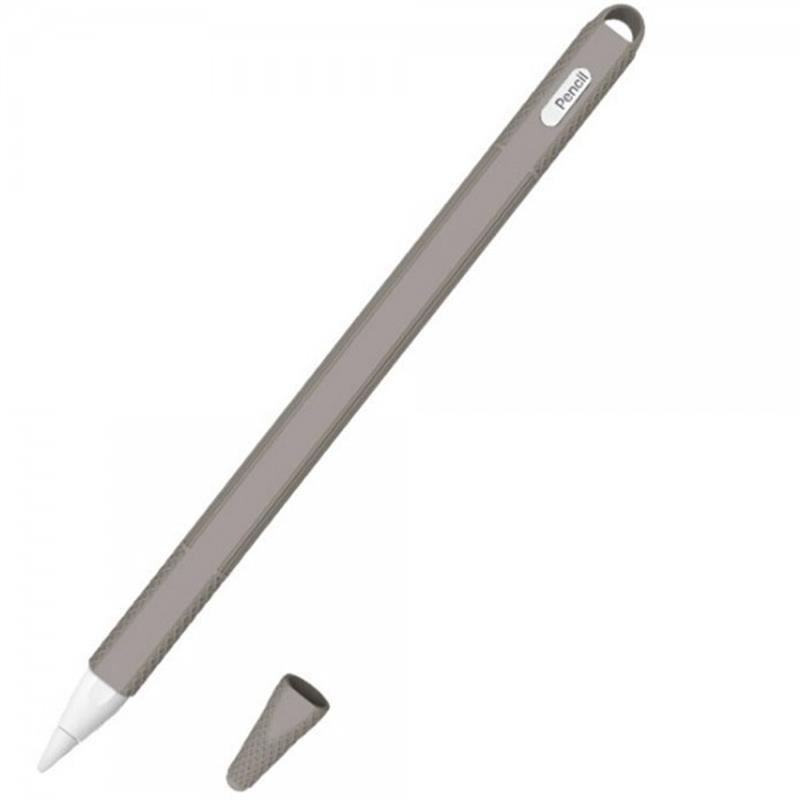 

Чехол Goojodoq Hybrid Ear TPU для стилуса Apple Pencil 2 Grey