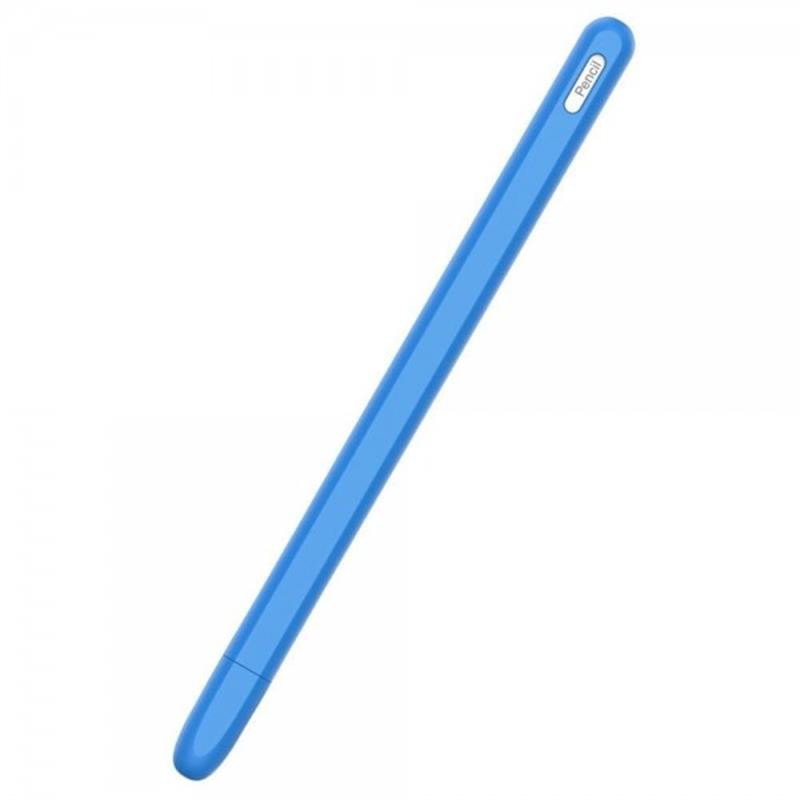

Чехол Goojodoq Button Magnetic TPU для стилуса Apple Pencil 2 Blue