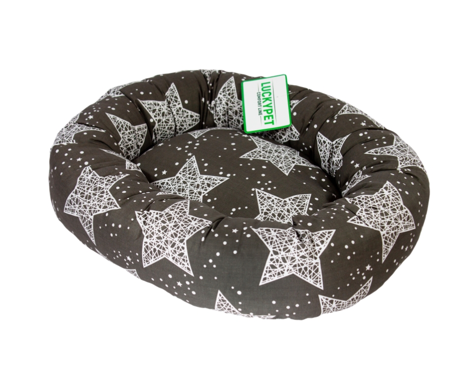 

Лежак №1 для собак и котов Вольт Серый Lucky Pet 42х52х10 см Lucky Pet BGL-LP-86