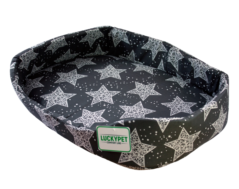 

Лежак №3 для собак и котов Макс Серый Lucky Pet 42х56х13 см Lucky Pet BGL-LP-56