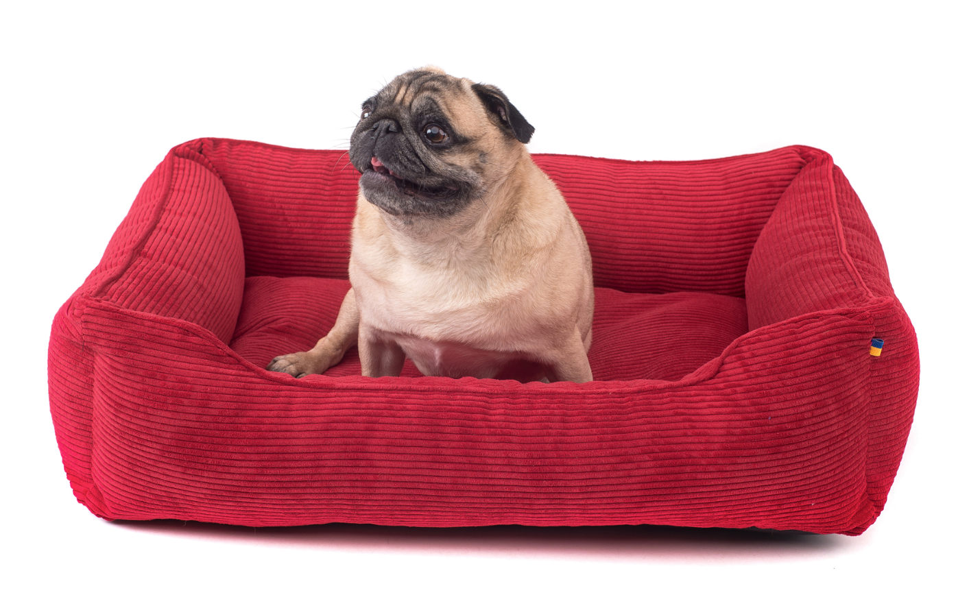 

Лежак Dreamer Red Velvet красный XL (110x70 cm) Harley & Cho BGL-HL-157