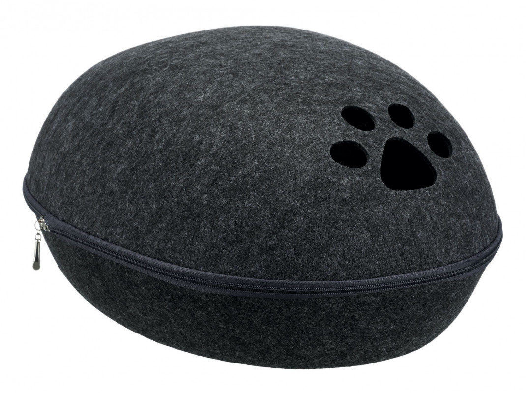 

Домик-лежак для кошек и собак грязеотталкивающий Liva Cuddly Cave 40 x 24 x 47 см / антрацит Trixie BGL-TX-2102