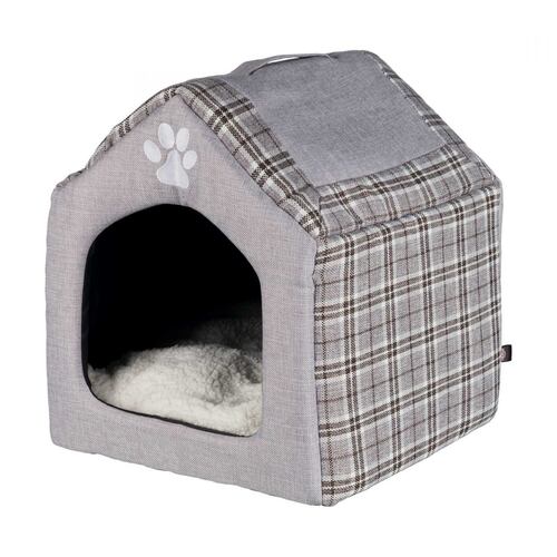 

Домик для собак и котов серый Silas 40 x 45 x 40 см Trixie BGL-TX-2871